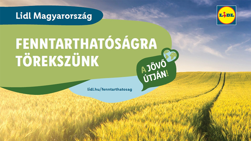 Megjelent a Lidl Magyarország második fenntarthatósági jelentése